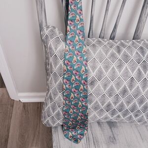 Colorful Paisley Vintage Boston Trader Made In The USA Necktie
